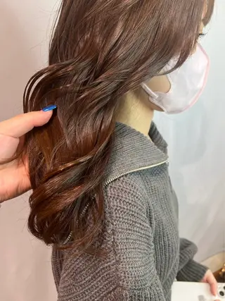 セミロング (h)wim kikoのヘアスタイル