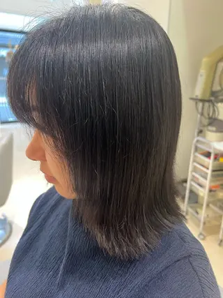 ショート パーマ 堀井 凌平のヘアスタイル