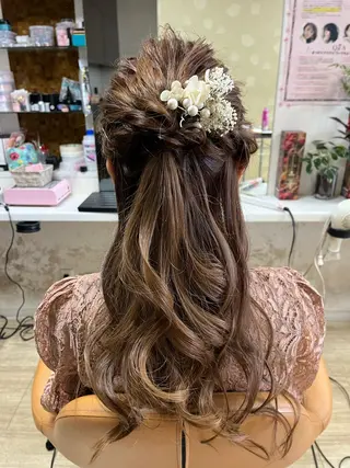 ヘアアレンジ 鍋田 彩歌のマツエク・マツパデザイン