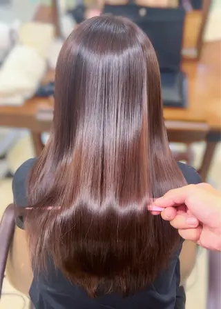 ロング 三原 つばさのヘアスタイル