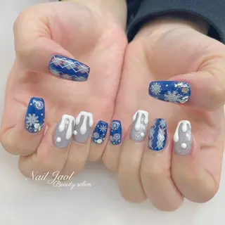 ロング ネイルJaol 池袋のネイルデザイン