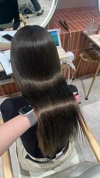 ロング カラー 🎀暖色カラー/ ハナ🎀のヘアスタイル