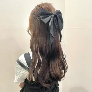ロング カラー 💘韓国レイヤー上 品カラーruru💘のヘアスタイル