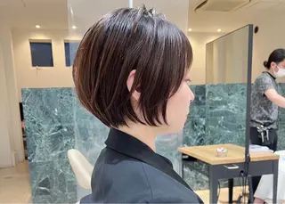 ショート タナカ レイヤのヘアスタイル