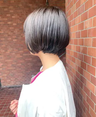 ショート 丹羽大喜 縮毛矯正/美髪矯正のヘアスタイル