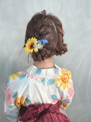 ヘアアレンジ マツエクモデル無料 marry 池袋秦のマツエク・マツパデザイン