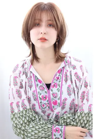 ミディアム 🌸水澤衣織 🌸のヘアスタイル