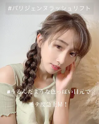 マツエク・マツパ 北村 由佳里のマツエク・マツパデザイン