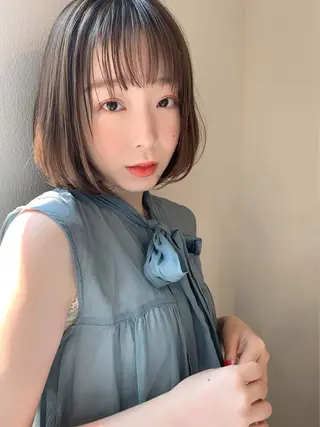ショート カラー 髪質改善☆ 縮毛矯正miyuのヘアスタイル