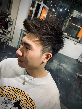 ショート カラー Naya Takumaのヘアスタイル