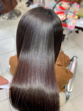 ロング パーマ marron 加瀬のヘアスタイル