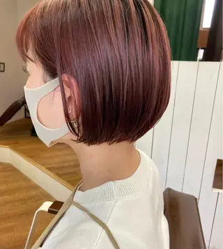 ショート カラー Hareru 豊田 修廣のヘアスタイル