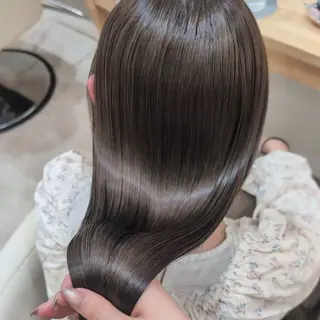 ロング カラー 彩桜/アレンジ/艶 カラー/小顔カット✂のヘアスタイル