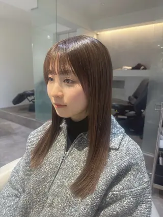 ミディアム カラー 💎透明感カラー特化 💎TAISEIのヘアスタイル