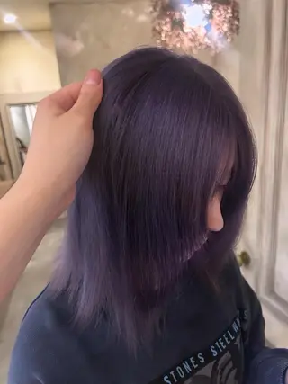 カラー 津村 優明のヘアスタイル