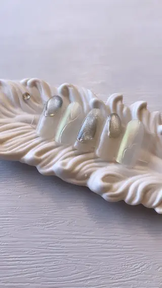 ネイル crystal ⭐︎ colorのネイルデザイン