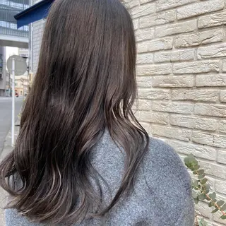 ロング 中沢梨々花 🎀透明感カラーのヘアスタイル