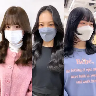 ミディアム カラー系/カット特化 🟠オオタキマサシのヘアスタイル