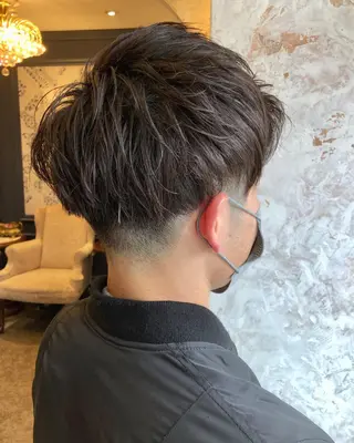 ショート メンズ 鷺沼駅徒歩1分 キシタクのヘアスタイル