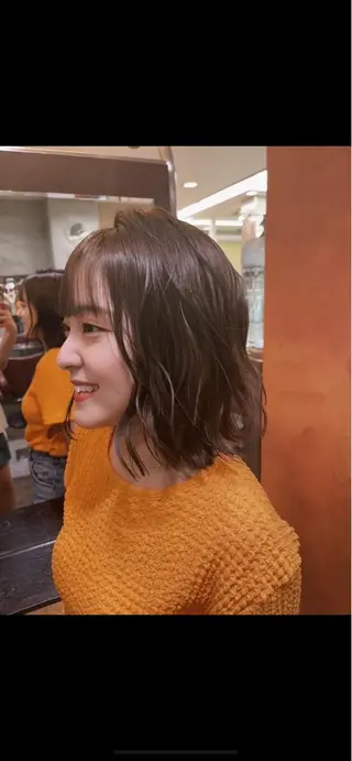 ミディアム カラー 赤松 孝亮のヘアスタイル