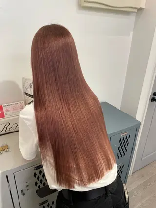 ロング カラー レイヤーカットモデル 募集中🫧中山理央のヘアスタイル