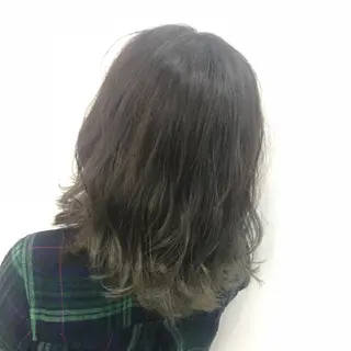 ミディアム カラー Rayt hair レイトヘアーのヘアスタイル