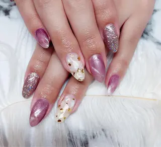 ネイル マジック ミラーのネイルデザイン