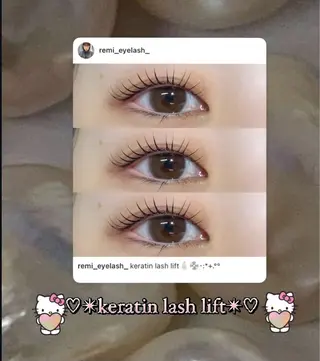 マツエク・マツパ yeon渋谷 REMIのマツエク・マツパデザイン