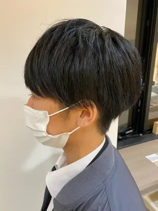 ミディアム メンズ 柳澤 和也のヘアスタイル