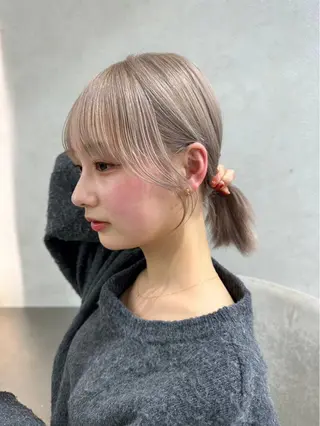 カラー あ い か 🎀 レイヤーカットのヘアスタイル