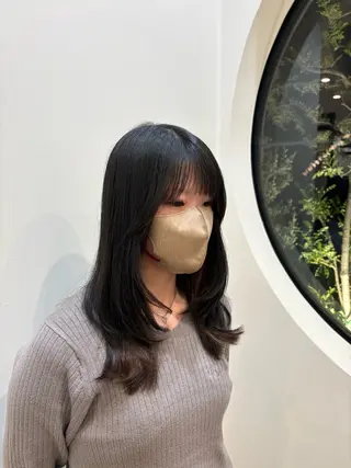 ロング MAHAE 中司のヘアスタイル