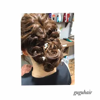 ロング gu gu hair MATSUのヘアスタイル