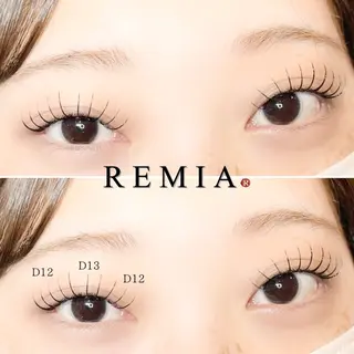 マツエク・マツパ REMIA 横須賀中央所属・REMIA横須賀中央 翁川なぎさのマツエク・マツパデザイン