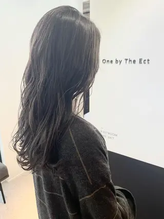 ロング カラー 片山美穂 心斎橋・なんばのヘアスタイル