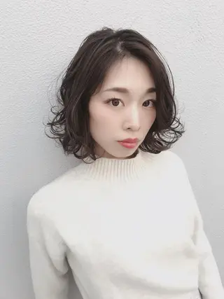 ショート カラー パーマ ヘアアレンジ メンズ キッズ Forest. -髪質改善-のヘアスタイル