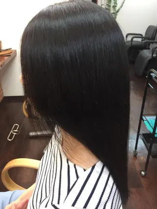 ロング パーマ 桧山 真のヘアスタイル