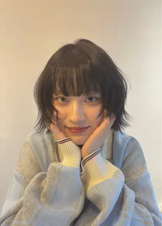 ショート カラー 🫧nari🫧 谷町 大阪のヘアスタイル