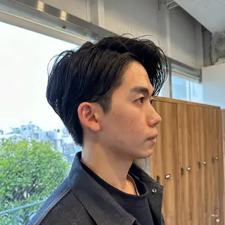 メンズ 渋谷/メンズパーマ/ ミディアム/田代昂平のヘアスタイル