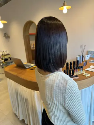 ミディアム カラー レイヤー/ボブパーマ /垢抜け/タクミのヘアスタイル