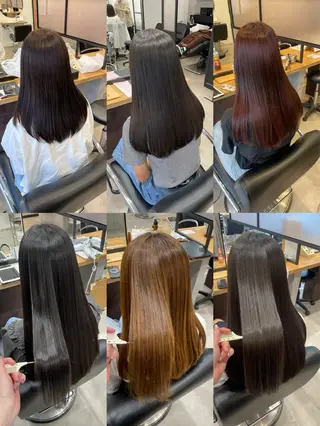 ロング カラー 佐藤 由依/水光カラーのヘアスタイル