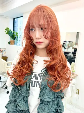 ミディアム カラー パーマ ヘアアレンジ メンズ キッズ 💖オタク美容師 ꒰ঌ♡モモ♡໒꒱のヘアスタイル