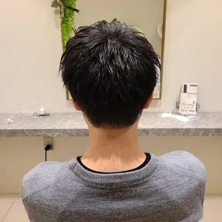 ショート メンズ 中井 啓悟のヘアスタイル