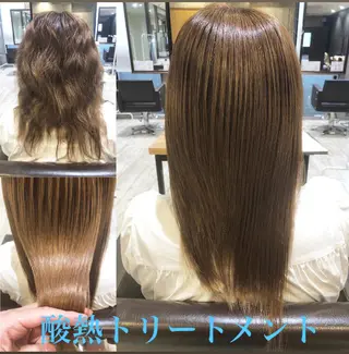 ミディアム カラー パーマ ヘアアレンジ メンズ キッズ ネイル マツエク・マツパ EnBlesS西宮 マンツーマン神道有基のヘアスタイル