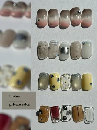 ネイル nail salon Lipine 新守山のネイルデザイン