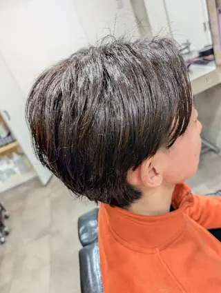 ミディアム メンズ QOL円山 YUTOのヘアスタイル