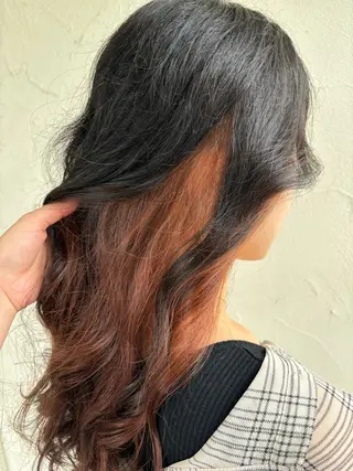 ロング ルプラボウ あいか 韓国ヘア/艶髪のヘアスタイル
