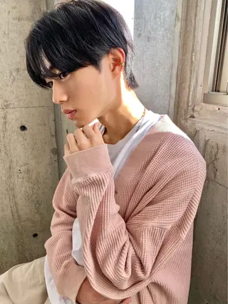 ショート メンズ 似合わせカラーパーマ 🌿kitin米川のヘアスタイル