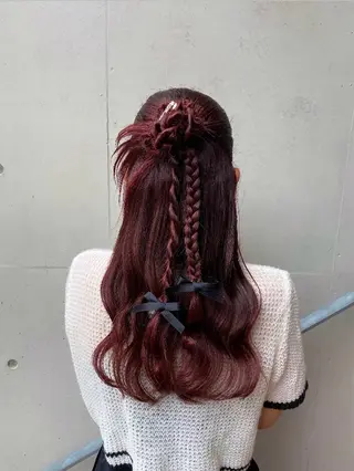 ヘアアレンジ yuka/ ヘアセットのヘアスタイル