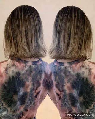 ミディアム Lit.豊橋 夏目のヘアスタイル