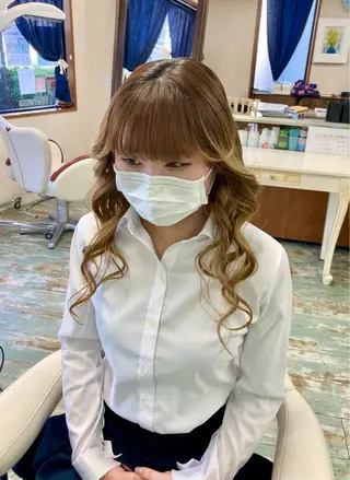 ロング 田牧 みゆきのヘアスタイル